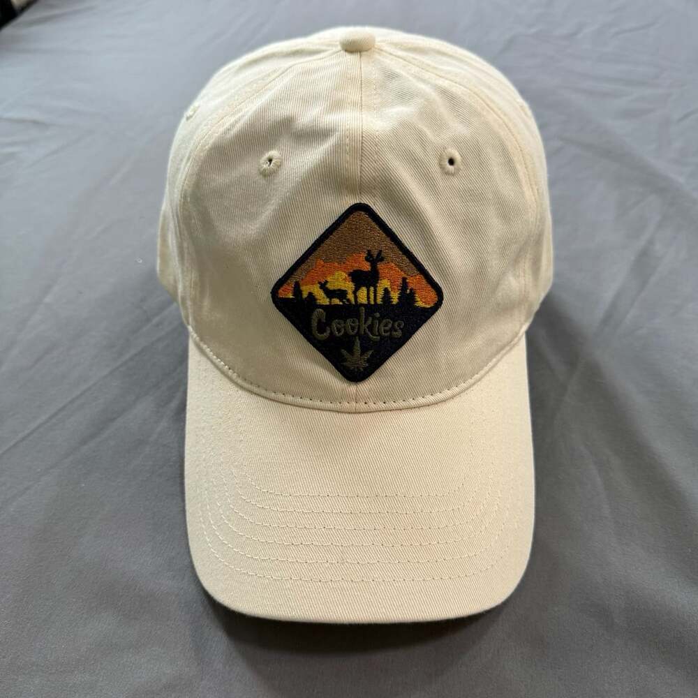 Cookies Cannabis Cream Dad Hat Outdoor Embroidered Marijuana Weed Strapback